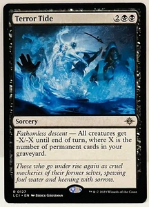 Terror Tide - #127-MTG-The Lost Caverns of Ixalan (LCI) Regular-LP - Picture 1 of 2