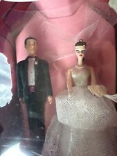 1997 Wedding Day Barbie and Ken Hallmark Sculpted Handmade Ornament Collectible