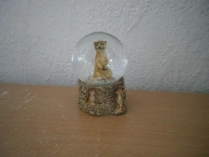 Schneekugel "Erdmännchen", klein (Cornelissen) - Bild 1 von 1