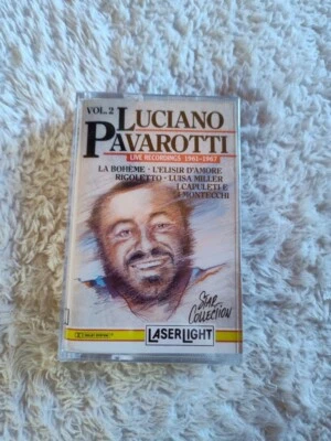 Luciano Pavarotti Vol 2 (Cassette) SEALED! - Image 1 of 2