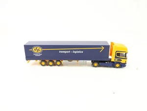 Wiking H0 510/18 modellino auto camion autoarticolato Scania 144L ASG 1:87 - Foto 1 di 4