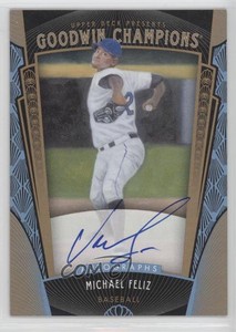 2015 Upper Deck Goodwin Champions Baseball Prospects Michael Feliz #152 Auto