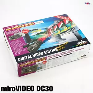 Vintage Pinnacle Miro Video DC30 Clipping Card Pal Secam Top Condition Retail - Picture 1 of 8