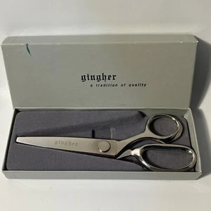 Gingher Vintage Pinking Shears Scissors  w/ Original Box - Picture 1 of 9