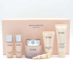 O HUI Miracle Moisture Ceramide Boosting Cream Special Set 6 Items K-Beauty - Picture 1 of 13