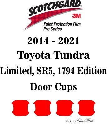 3M Scotchgard Paint Protection Pro Series 2017 2018 2019 2020 2021 Toyota Tundra - Image 1 of 3