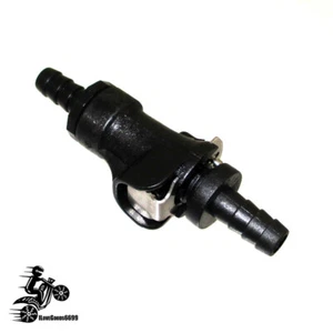Fuel Gas Line Quick Connect Disconnect 5/16" Motorcycle Atv Single Shut Off - Picture 1 of 10