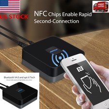 NFC Wireless Bluetooth Stereo Music Audio Receiver Adapter USB For Home Speaker