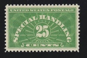 US QE4a 25c Special Handling Mint w/PSE Cert Graded 98 XF-SUP OG NH SMQ $350 - Picture 1 of 3