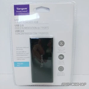 Targus USB 2.0 7 Port Powered Hub Plug & Play AC Powered - Picture 1 of 9