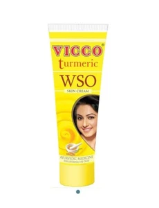 Vicco Turmeric Wso Skin Cream, 15 gm, ayurvedic cream and is helpful infections - Picture 1 of 3