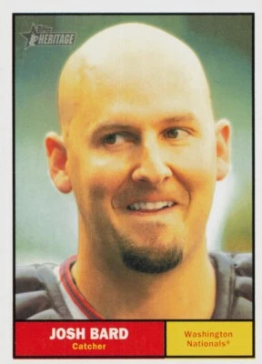 2010 Topps Heritage - Josh Bard #158 - Image 1 of 2