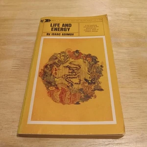 Isaac Asimov Life And Energy 1965 Bantam Books 12mo Paperback VG - Bild 1 von 4