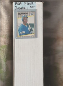 1989 FLEER BASEBALL HAND COLLATED 660-CARD COMPLETE SET W/K.GRIFFEY JR. ROOKIE - Picture 1 of 1