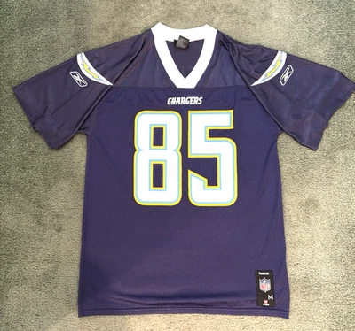 ANTONIO GATES #85 REEBOK NFL FOOTBALL JERSEY - MENS MEDIUM - EXCELLENT CONDITION - Image 1 of 4