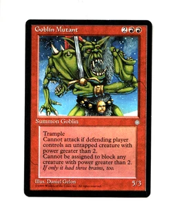 MTG Goblin Mutant SP/NM - Ice Age Magic the Gathering ~ Livraison gratuite ~ - Photo 1/2