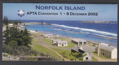 Folleto de la Isla Norfolk - 2002 APTA Pre-Convención, Bounty Bowls MUH Foto 1 de 2