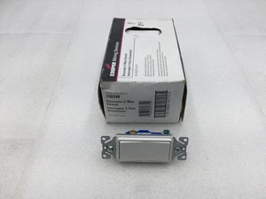 Eaton 7503W 15 Amp 120/277 VAC White 3 Way Wall Switch (Box of 10) - Picture 1 of 7