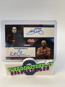 2009 Tristar TNA Impact Sting Kurt Angle Autogrammkarte 07/25 🔥🔥 - Bild 1 von 8