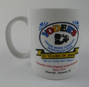 Yoders Amish Home Cooking Homemade Pies Pinecraft Sarasota FL Coffee Cup Mug - Picture 1 of 6