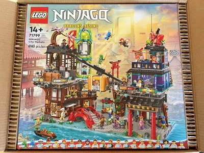 LEGO 71799 NINJAGO City Markets (6163 pcs) New Sealed in Box Retired - Image 1 of 4