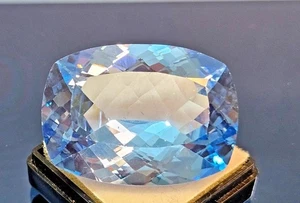 Fabulous Blue Colour Sapphire Cushion Cut 87+Ct Natural Loose Certified Gemstone - Picture 1 of 8