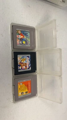 Disney Gameboy Lote La Sirenita, Rey León, La Bella y la Bestia Probado Foto 1 de 2