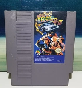 Back to the Future Part II & III NES Nintendo Entertainment System 1990 Untested - Picture 1 of 3