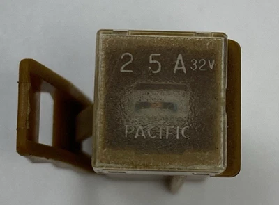 OEM NISSAN PACIFIC 25A MARRÓN FUSIBLE 89-98 NISSAN 240SX S13 S14, SILVIA, 180SX Foto 1 de 4