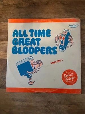 All Time Great Bloopers Volume 1 Vinyl 2 Record LP Set 1970’s 2 2873 - Image 1 of 3