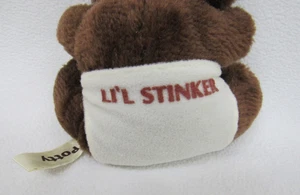 Peluche imbottito Russ Berrie Lil orso puzzolente VASINO - Foto 1 di 6