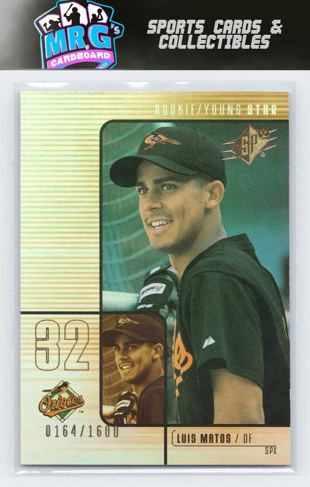 2000 SPx #184 Luis Matos #/1600 - Image 1 of 2