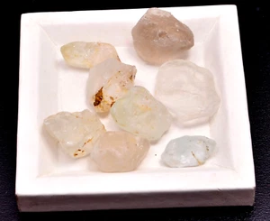 100%Natural Nigerian White Topaz Rough Lot Birthstone Crystal Healing gemstone - Picture 1 of 61