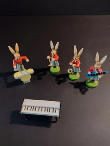 Vintage Osterhasenband 🌿 Erzgebirge 🌿6 teilig - Picture 1 of 4