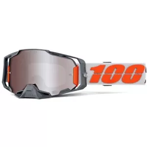 100% Armega Hiper Lens Goggles SILVER LENS - Picture 1 of 1