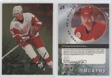 1998-99 ITG Be A Player Gold Auto Larry Murphy #48 Auto HOF