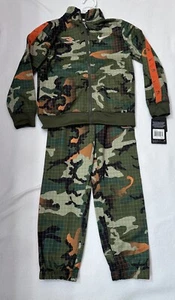 Nike Kids Boy's Logo Camouflage Two-Piece Track Set 7 NWT - Picture 1 of 12