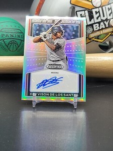 Deyvison De Los Santos 2022 Prizm Draft Signing Sessions Silver #SS-DS (CB)