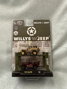 1:64 M2 WILLYS JEEP Auto-Lift CHASE 1944 JEEP MB R19 1 Of 750 - Picture 1 of 3