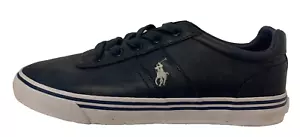 POLO RALPH LAUREN scarpe da ginnastica uomo Hanford in pelle UK 8 US 9 EU 42 REF SF122+ - Foto 1 di 7
