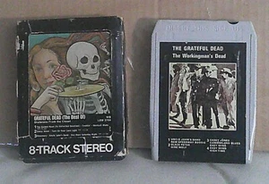 Vintage Lot of 2 Grateful Dead "Workingmans" and "Best Of" 8 Tracks Scarce! - Picture 1 of 4