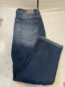 BKE Gabby Blu Denim Capri Donna Tg 28 Ottime Condizioni 25,00 - Foto 1 di 3