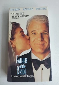 Father Of The Bride VHS Vintage Video Tape Movie 1991 Steve Martin 90s Comedy - Picture 1 of 6