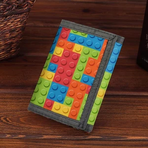 💼 Kids Wallet for Boys | High-Capacity Trifold Wallet w/ Zipper, ID Window - Picture 1 of 4