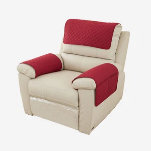 2025 Recliner Sofa Headrest Protector Sofa Armrest Headrest Cover With Pockets - Picture 1 of 32