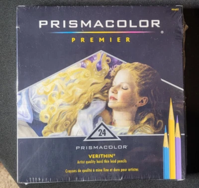Prismacolor Premier VERITHIN Set of 24 Colored Pencils. Brand new/Sealed - Image 1 of 4