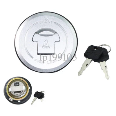 Fuel Gas Tank Cap Keys For Honda CB300F 2015-2016 CB500F 2013-2015 CB500X 13-15 - Imagem 1 de 4