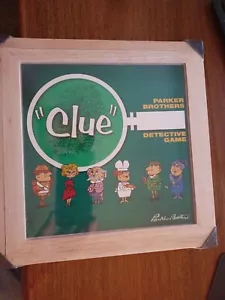Clue Detective Game Nostalgia Series Wood Box 2002 Wooden Case New Sealed - Picture 1 of 2