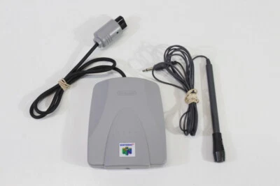 Unidad oficial Nintendo 64 VRU VRS y micrófono micrófono N64 OEM NUS-020 REGIÓN BLOQUEADO Foto 1 de 4