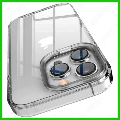 Cover per Apple iPhone 14 / Plus / Pro / Pro Max Custodia Silicone Trasparente - Immagine 1 di 4